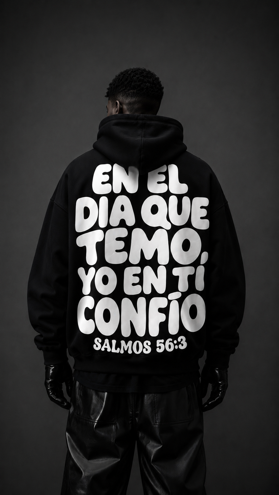 Salmos 56:3 Hoodie