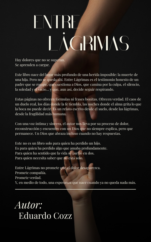 Libro "Entre Lágrimas"
